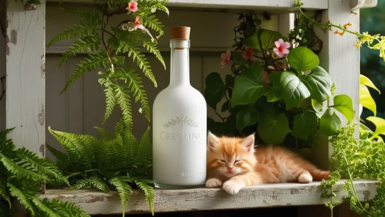Creolina espanta gatos do quintal